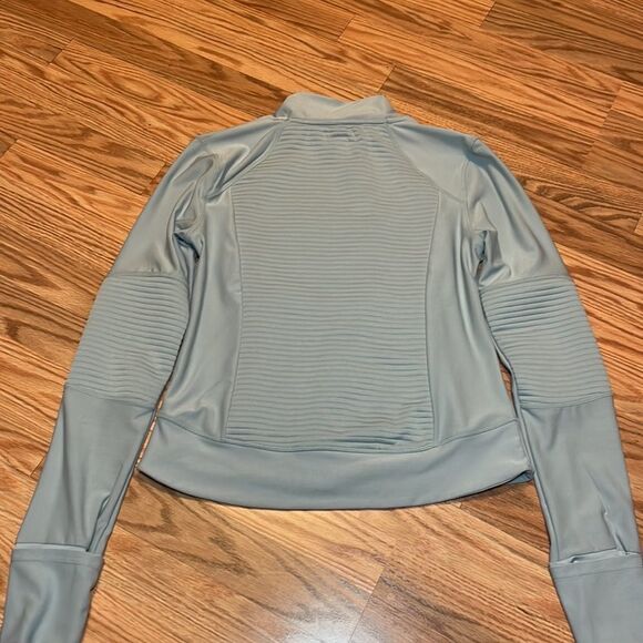 Mondetta Active Jacket, off center zipper, side zip track, grey - Picture 7 of 9